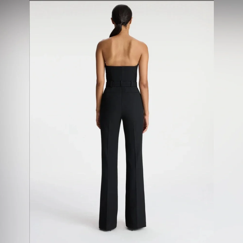 A.L.C. Black Strapless Jumpsuit - Picture 2 of 5